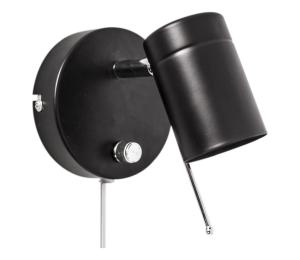 ByRydens ByRydens 4300190-4002 - Stm. nástenné bodové svietidlo CORRECT 1xGU10/7W/230V čer