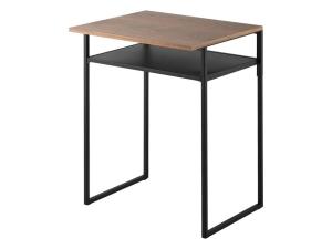 Stolík s výsuvnou policou Yamazaki Tower 1488, čierna