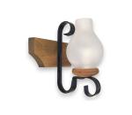 Exodus Lighting Srl Nástenné svietidlo VELA 1xE14/40W/230V buk