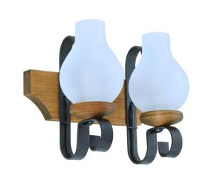 Exodus Lighting Srl Nástenné svietidlo VELA 2xE14/40W/230V buk