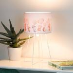 Freddy stolová lampa, farebná, zvieratá, E14, výška 32,5 cm