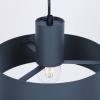 Závesné svietidlo Rif M, antracitová, 1-pl., Ø 25 cm, oceľ