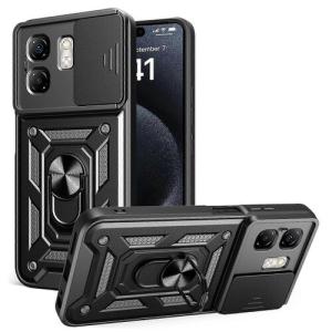 Puzdro Defender Slide Infinix Smart 9/Hot 50i - čierne