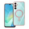 Puzdro Magsafe Shine Samsung Galaxy A16 - ružovo-zlaté