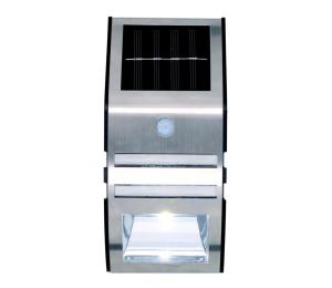 Grundig Grundig - LED Solárne nástenné svietidlo so senzorom LED/1xAA 600mAh IP64