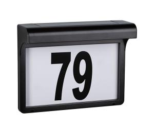 Paulmann Paulmann 95388 - LED/0,05W IP44 Solárne domové číslo so senzorom DAYTON 1,2V