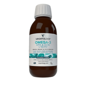 VEGETOLOGY Omega-3 liquid bez príchute 150 ml