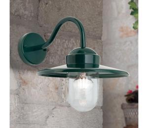 Orion Orion AL 11-1313 - Vonkajšia nástenná lampa EDWARD 1xE27/60W/230V IP44 zelená