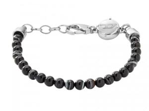 Diesel Slušivý korálkový náramok pre mužov DX0848040