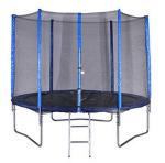 SPARTAN TRAMPOLINA ECONOMY 250CM+OCHRANNÁ SIEŤ+REBRÍK