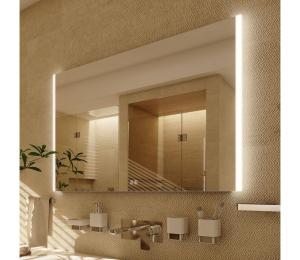 NIMCO NIMCO ZP 11003VX - LED Kúpeľňové podsvietené zrkadlo 3000-6500K 70x80 cm IP44