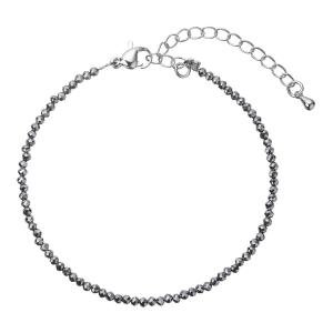 Evolution Group Korálkový náramok s terahertz kamienkami 43055.3 Terahertz