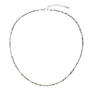 Evolution Group Korálkový náhrdelník s pravým achátom 42012.3 Achát