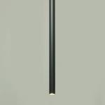 Závesné svietidlo Sopel 1, olivovo zelené, 1-pl., oceľ, G9, Ø 5 cm