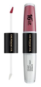 Dermacol Dlhotrvajúca dvojfázová farba na pery a lesk 16H Lip Colour (Extreme Long-Lasting Lipstick) 4 + 4 ml 13