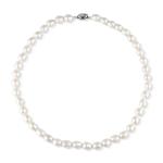 JwL Luxury Pearls Slušivý náhrdelník z pravých bielych perál JL0864