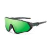 DUBERY Falcon 4 cyklistické okuliare, Green / Black