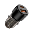 Tech-Protect CC03 autonabíjačka USB / USB-C 95W PD QC, čierna