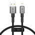 Tech-Protect Ultraboost DNA kábel USB-C / Lightning 12W / 2.4A 25cm, sivý