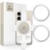 Tech-Protect Magmat Ring magnetický krúžok pre MagSafe 2ks, strieborný