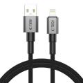Tech-Protect Ultraboost DNA kábel USB / Lightning 15W / 2.4A 1m, šedý