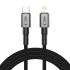 Tech-Protect Ultraboost DNA kábel USB-C / Lightning PD 27W / 3A 2m, šedý
