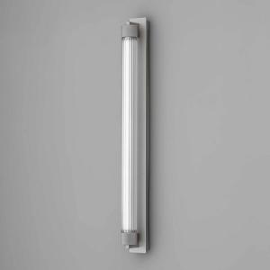 OLEV LED nástenné svetlo CHARMER, titán, kov/sklo, 2 700 K IP44