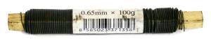 Drôt Strend Pro GreenYard 0,65 mm, 100 g, PVC čierny