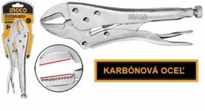 INGCO Kliešte rýchloupínacie rovné 250mm INGCO