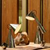 Tom Dixon Stolová LED lampa Pose Task Light, strieborná