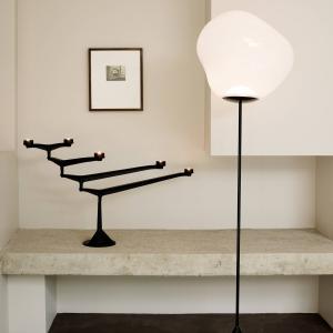 Tom Dixon LED stojacia lampa Melt Cone Slim, opálová, napájací zdroj