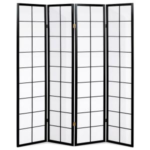 Paraván so 4 dielmi Autronic EF-E804 BK