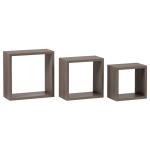 Nástenná polica 3ks Autronic P-012 SON