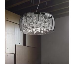 Ideal Lux Ideal Lux - Luster na lanku AUDI 5xG9/40W/230V dymová