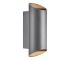 Nordlux Nordlux - Vonkajšie nástenné svietidlo NICO 2xGU10/35W/230V IP54 antracit