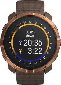 Polar Grit X2 sporttester S-L hnědá