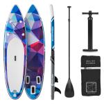 Capital Sports Maliko Runner, nafukovací SUP Board, SUP-board sada, modrý/červený