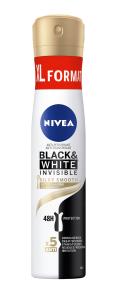 Nivea Antiperspirant v spreji Black & White Invisible Silky Smooth (Anti-perspirant) 200 ml