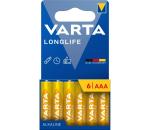 VARTA Varta 4103101746 - 6 ks Alkalické batérie LONGLIFE AAA 1,5V