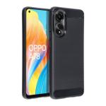 Puzdro Carbon Lux TPU Oppo A78 5G - čierne