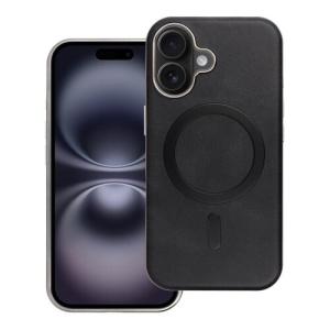 Puzdro Gentleman Magsafe iPhone 16e (SE 4 2025) - čierne