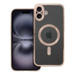 Puzdro Magsafe Shine iPhone 16 Plus - hnedé