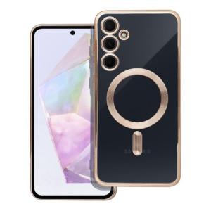 Puzdro Magsafe Shine Samsung Galaxy A35 - zlaté