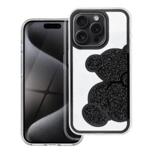 Puzdro Teddy Bear iPhone 11 - čierne