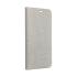 Puzdro Luna Book Samsung Galaxy S24 Ultra - strieborné