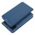 Puzdro Luna Book Carbon iPhone 15 - modré