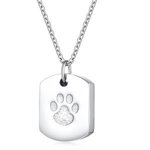 Linda`s Jewelry Náhrdelník Labka chirurgická oceľ INH223