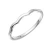 Evolution Group Elegantný strieborný prsteň Vlnky 65002 56 mm
