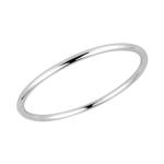 Evolution Group Nežný minimalistický prsteň zo striebra 65014 50 mm