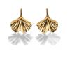 Emily Westwood Jedinečné pozlátené náušnice Listy Juliette EWE250212G
